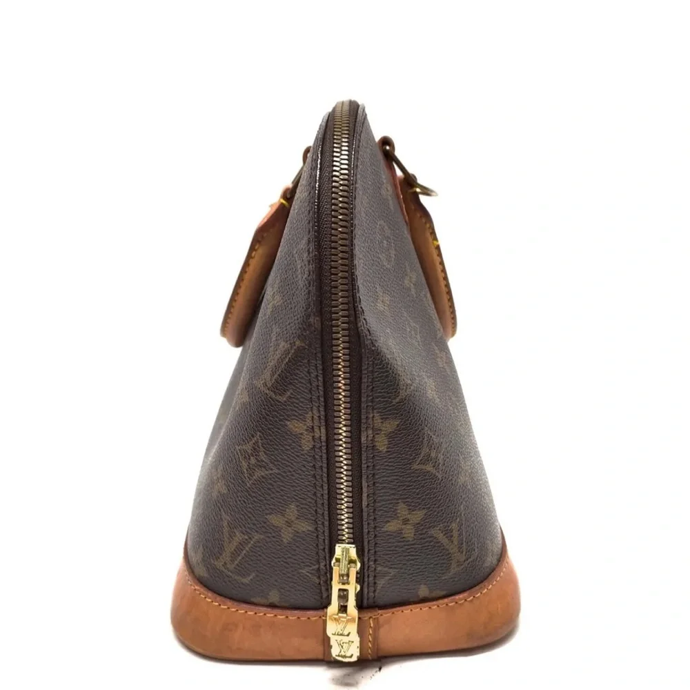 Louis Vuitton LV Hand Bag Alma Brown Monogram - Picture 7 of 17